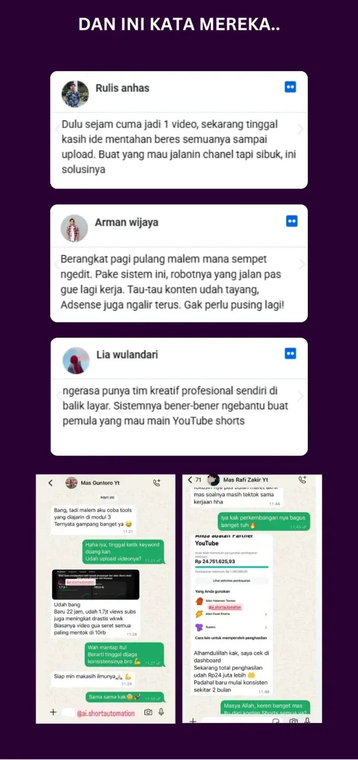 Screenshot WA murid